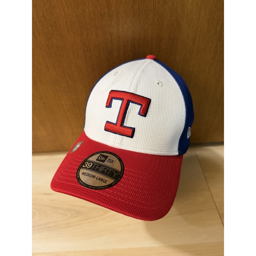 Texas Rangers New Era 2024 Batting Practice 39THIRTY Snapback Hat M/L